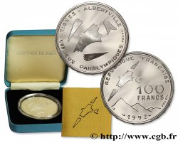 Belle Epreuve 100 Francs Ves Jeux Paralympiques 1992  F.1618 1
