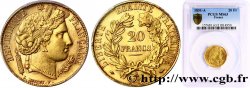 20 francs or Cérès 1851 Paris F.529/4 SPL63 PCGS