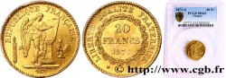 20 francs or Génie, IIIe République 1871 Paris F.533/1 MS63 PCGS