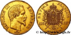 100 francs or Napoléon III, tête nue 1859 Strasbourg F.550/8