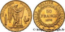 50 francs or Génie 1878 Paris F.549/1 SUP55 
