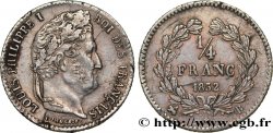 1/4 franc Louis-Philippe 1832 Rouen F.166/16