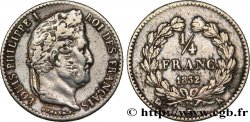 1/4 franc Louis-Philippe 1832 Bordeaux F.166/21