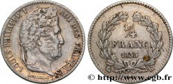 1/4 franc Louis-Philippe 1833 Bordeaux F.166/33