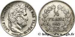 1/4 franc Louis-Philippe 1843 Rouen F.166/94 TTB50 