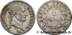 1 franc Napoléon Ier tête laurée, Empire français 1813 Gênes F.205/60 TB30 