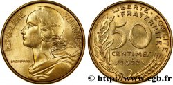50 centimes Marianne, col à trois plis 1962 Paris F.197/2