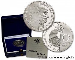 Belle Épreuve argent 10 francs Schuman 1986  F5.1303 2