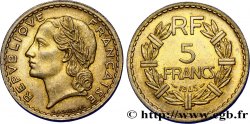 5 francs Lavrillier, bronze-aluminium 1945  F.337/5