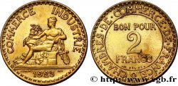 2 francs Chambres de Commerce 1923  F.267/5