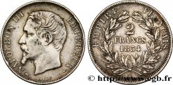 2 francs Napoléon III, tête nue 1854 Paris F.262/2