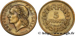 5 francs Lavrillier, bronze-aluminium 1946 Castelsarrasin F.337/8