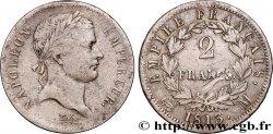 2 francs Napoléon Ier tête laurée, Empire français 1813 Toulouse F.255/60