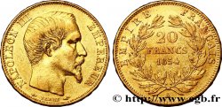 20 francs or Napoléon III, tête nue 1854 Paris F.531/2 TTB45 