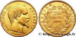 20 francs or Napoléon III, tête nue 1856 Paris F.531/9 TTB45 