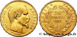 20 francs or Napoléon III, tête nue 1857 Paris F.531/12 TTB45 