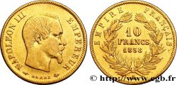 10 francs or Napoléon III, tête nue 1858 Paris F.506/5 TTB40 