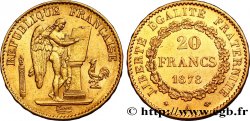 20 francs or Génie, IIIe République 1878 Paris F.533/6 AU50 