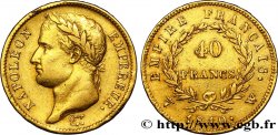 40 francs or Napoléon tête laurée, Empire français 1810 Lille F.541/5