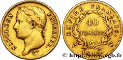 40 francs or Napoléon tête laurée, Empire français 1810 Lille F.541/5