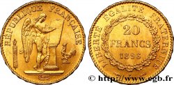 20 francs or Génie, Troisième République 1896 Paris F.533/20