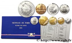Boîte Fleur de Coins, avec la 1 Centime Rebord 1974 Paris F.5000/17