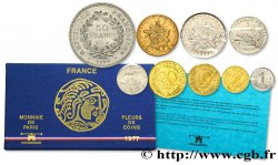 Boîte Fleur de Coins, Rebord sous la 1 Centime 1977 Paris F.5000/23