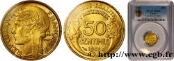 50 centimes Morlon, avec raisin sans fruit, 9 et 2 ouverts 1932  F.192/7