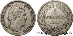 5 francs Ier type Domard, tranche en relief 1831 Paris F.320/1