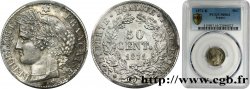 50 centimes Cérès, IIIe République 1871 Bordeaux F.189/2