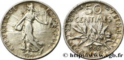 50 centimes Semeuse 1906  F.190/13