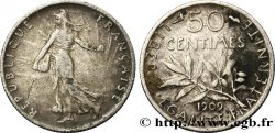50 centimes Semeuse 1909  F.190/16