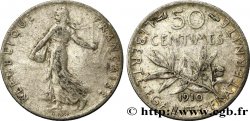 50 centimes Semeuse 1910 Paris F.190/17