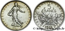 5 francs Semeuse, argent 1966 Paris F.340/10
