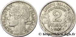 2 francs Morlon, aluminium 1945 Beaumont-Le-Roger F.269/6
