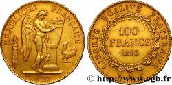 100 francs or Génie, tranche inscrite en relief Dieu protège la France 1886 Paris F.552/7