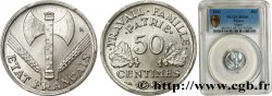 50 centimes Francisque, légère 1943  F.196/2