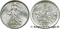 5 francs Semeuse, argent 1966 Paris F.340/10