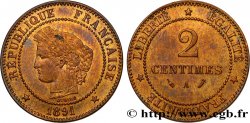 2 centimes Cérès 1891 Paris F.109/17