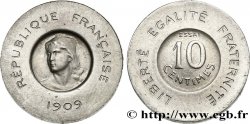 Essai de 10 centimes Rude en aluminium 1909 Paris GEM.35 5
