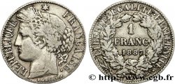 1 franc Cérès, Troisième République 1887 Paris F.216/9