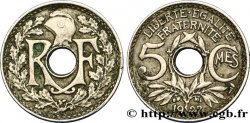 5 centimes Lindauer, petit module 1922 Poissy F.122/5