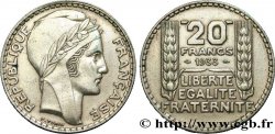 20 francs Turin, rameaux courts 1933  F.400/4