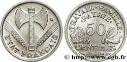 50 centimes Francisque, lourde 1942  F.195/3