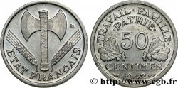 50 centimes Francisque, lourde 1942  F.195/3