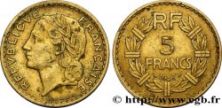 5 francs Lavrillier, bronze-aluminium 1940  F.337/4