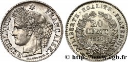 20 centimes Cérès, IIe République 1850 Paris F.146/2