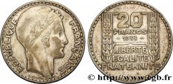 20 francs Turin, rameaux longs 1933  F.400/5