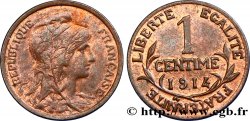 1 centime Daniel-Dupuis 1914 Paris F.105/16