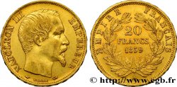 20 francs or Napoléon III, tête nue 1859 Paris F.531/15 TTB48 